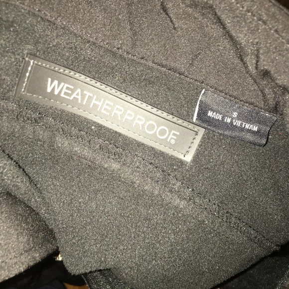 Weatherproof Black Soft Shell Jacket S 6500 - Picture 4 of 5
